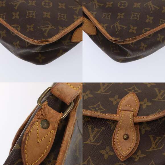 LOUIS VUITTON Monogram Gibeciere MM Shoulder Bag M42247 - Picture 11 of 13